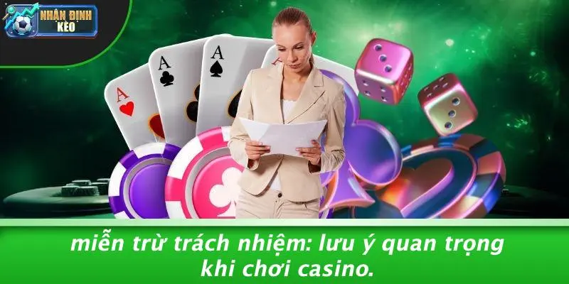 miễn trừ trách nhiệm
