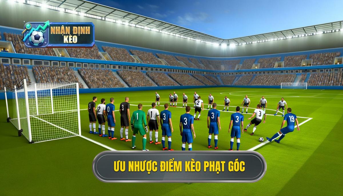 Ưu điểm và hạn chế của kèo phạt góc