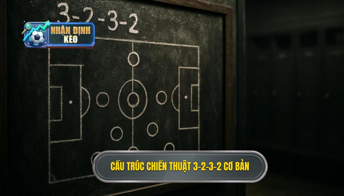 Cấu trúc Cơ bản của Chiến thuật 3-2-3-2