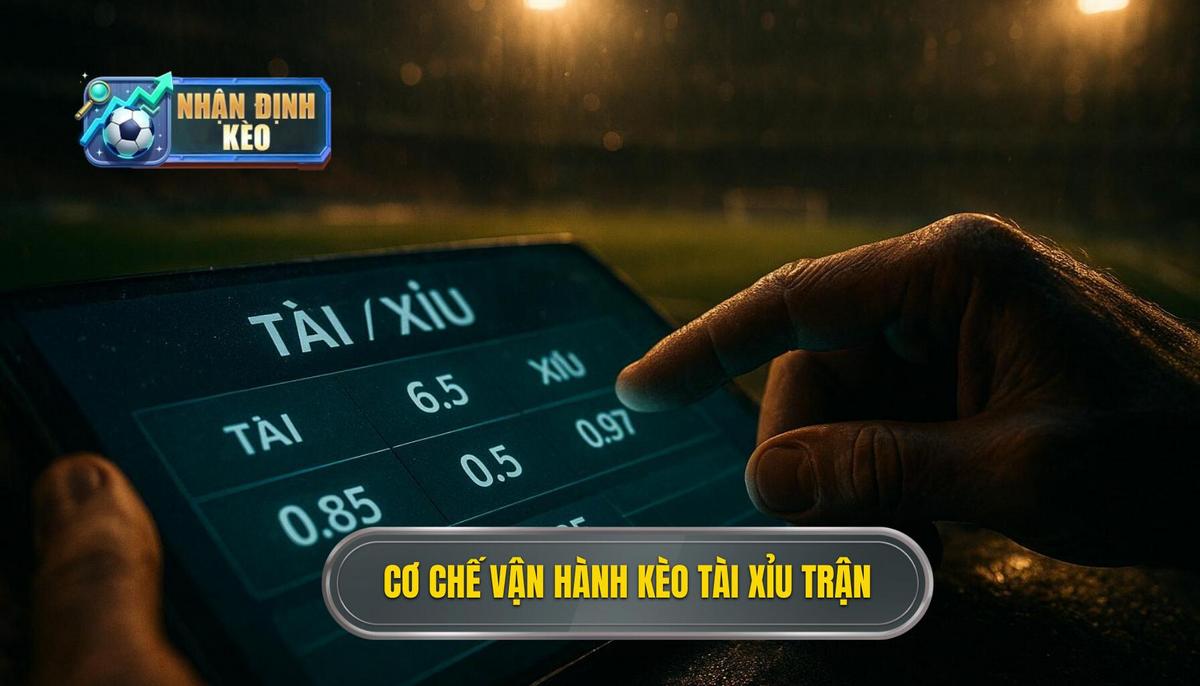 Bản chất và cơ chế vận hành của kèo tài xỉu cả trận