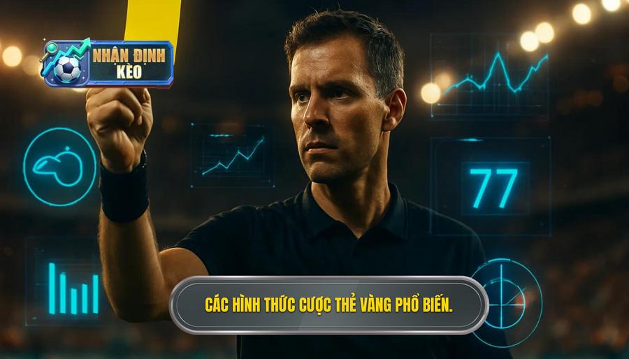 2. Các hình thức cược thẻ vàng phổ biến.