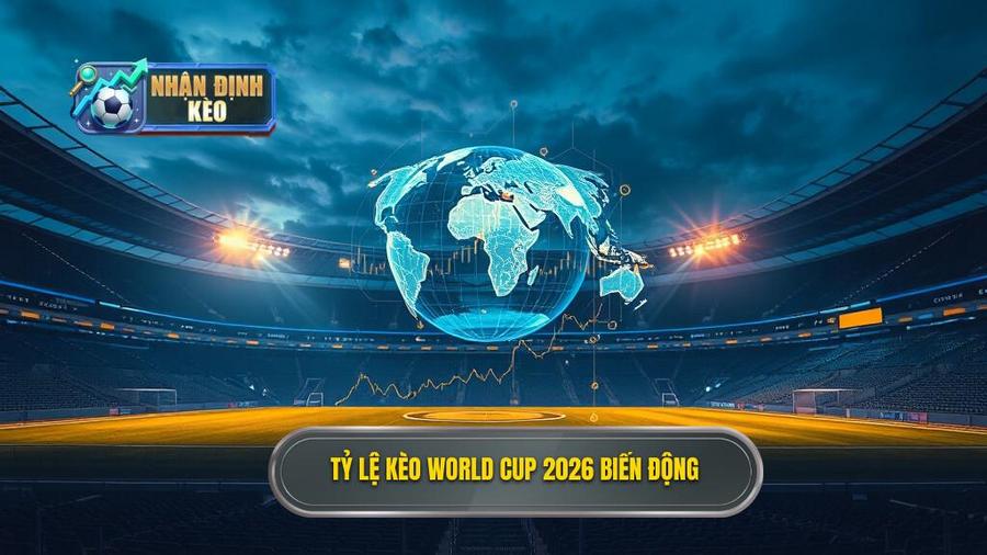 1. Tỷ lệ kèo World Cup 2026 biến động