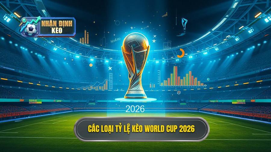 2. Các loại tỷ lệ kèo World Cup 2026